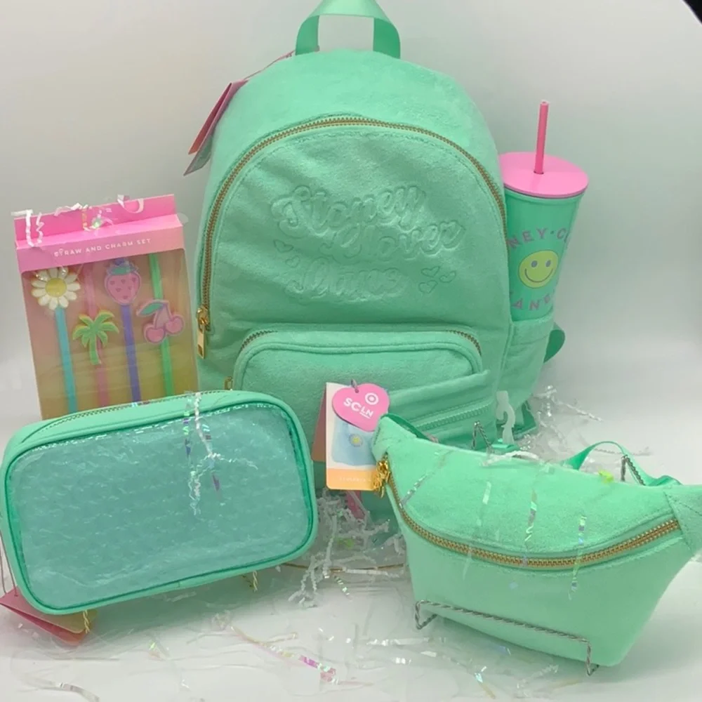 STONEY Clover lane x Target Backpack,Tumbler,Fanny Pack,Pouch,Tote,Straws GIFT - Picture 9 of 12